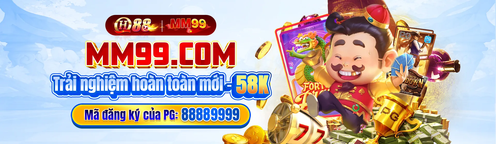 Banner chào mừng các chương trình khuyến mãi tại messenger viva88